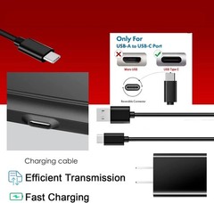 Fast Wall Charger for TCL Flip Pro, Alcatel Go Flip 4, 5ft Cable