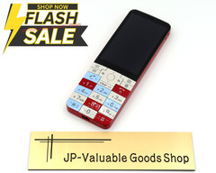 [AA] KYOCERA KYX31 INFOBAR XV AU ANDROID BAR PHONE UNLOCKED NISHIKIGOI Red Japan