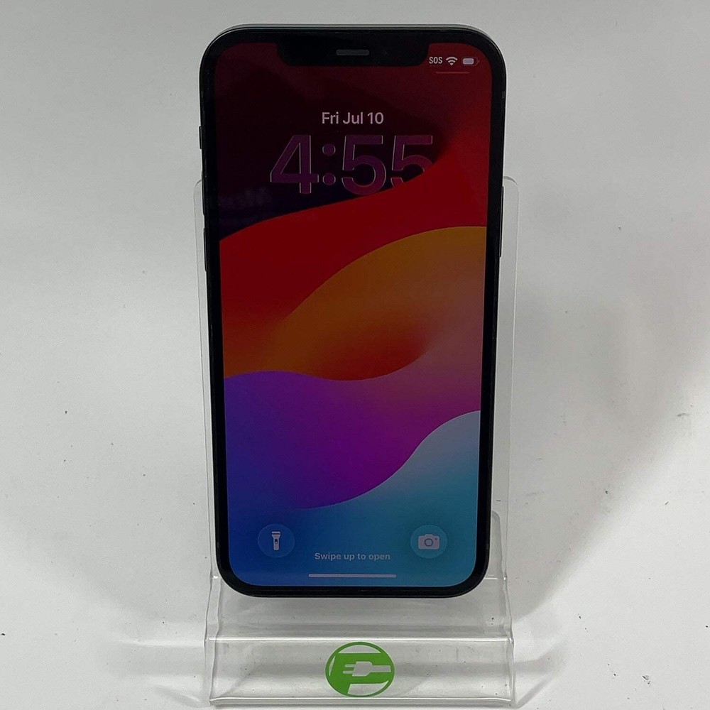 Broken Unlocked Apple iPhone 12 64GB 26.5.2 MGFL3LL/A Bad Battery