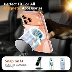 For iPhone 17 Pro Max Case with Shockproof Protection and Anti-Yellowing cover