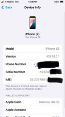 I Phone 7 Ie With The tok Tok Pre Loaded