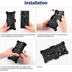 For Samsung Galaxy S25 Ultra Case w/ Military Grade Heavy Duty Protection Cover