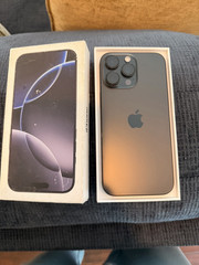 Apple iPhone 16 Pro Max 256GB Black Unlocked 6.9in iOS USB-C 48MP