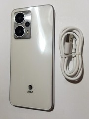 AT&T H20 Cricket Wireless Large White Motivate Pro 5G SN509A Android Cell Phone