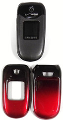 Samsung Gusto SCH-U360 – Metallic Gray ( Verizon ) Rare Flip Phone – Bundled