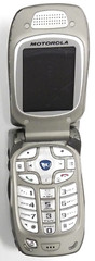 Motorola i850 – Gray and Black ( Nextel ) Rare PTT iDEN Cellular Flip Phone