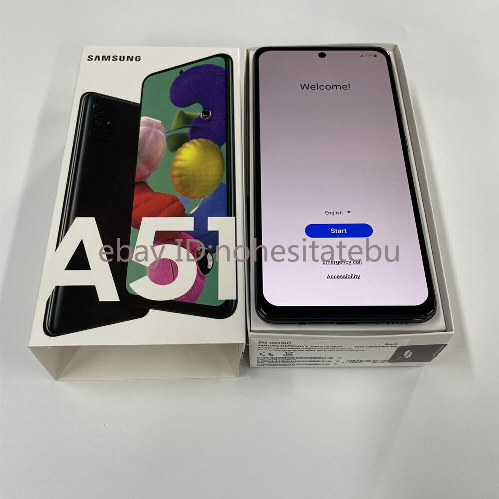 Samsung Galaxy A51 SM-A515U 128GB+4GB Factory Unlocked Smartphone