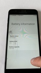 Samsung Galaxy J7 Crown (SM-S767VL) 16GB (TracFone) – Cracked Glass – Working