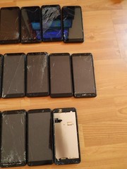 Lot of 27 Cloud Mobile Stratus C8 32GB (4pc) and C7 (23pc) Smartphone For parts