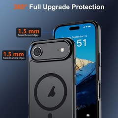 Magnetic for iPhone Air Case Slim Translucent Matte Shockproof Phone Cover for 1