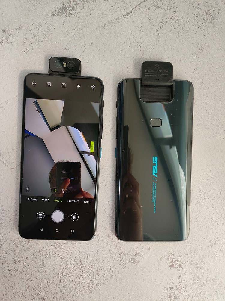 ASUS ZenFone 6 – 128 GB 256GB – Midnight Black (Unlocked) 4G Game phone GOOD