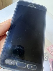 Samsung Galaxy S7 Active G891A AT&T 32GB Smartphone Grey AS-IS PARTS Screen Burn