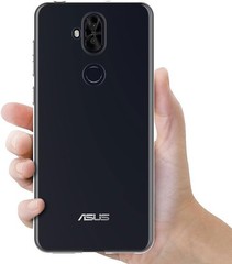 Asus ZenFone 5Q ZC600KL (6 inch) Soft TPU Rubber Gel Bumper Transparent Back Cov