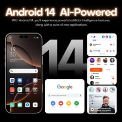 i16 Pro Max 7.3″ Android 14 Smartphone Unlocked 8000mAh 50MP+108MP NFC Dual SIM