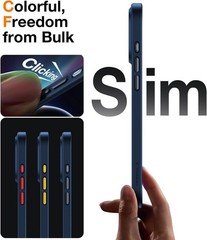 4PCS Shockproof Case for iPhone 15 Pro Max 6.7 Inch Military Grade Anti-Scratch