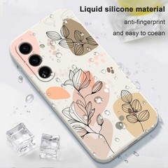 Samsung Galaxy S25 FE Case, Slim Soft Non Slip Silicone Phone Cover 6.7 inch, Mo