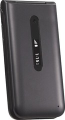 LG Classic Flip TracFone Carrier-Locked 4G LTE Flip Phone Gray