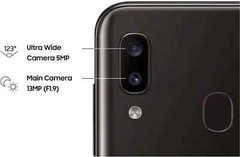 Samsung Galaxy A20 4G LTE 6.4″ 3+32GB 13MP GSM Fully Unlocked SM-A205U1 -Black