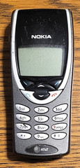 Nokia 8260 – Gray and Black ( AT&T ) Very Rare Cellular TDMA Phone – Bundled