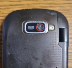 LG Octane VN530 – Brown and Silver ( Verizon ) Cellular Flip-Keyboard Phone READ