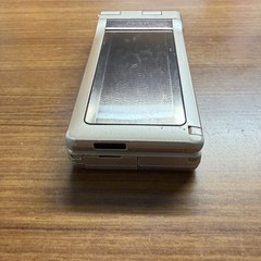 NTT docomo FOMA P905i Panasonic Pink Gold Flip Cell Phone Retro Gaming Japan