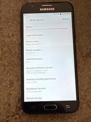 Samsung Galaxy J3 Luna Pro SM-S327VL 16GB Black Tracfone Near Flawless
