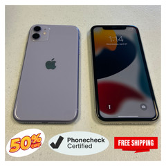 Apple iPhone 11 Mint 6.1″ Screen Unlocked Verizon Red Purple Black (128GB 64GB)