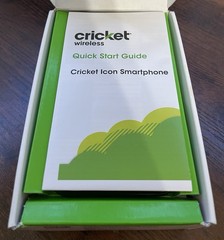 Cricket Icon Android Smartphone 5.5” Display 16GB Storage NEW Open Box