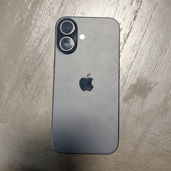 Apple iPhone 16 256GB Black Smartphone 12MP Dual Rear Camera Bar Style Used