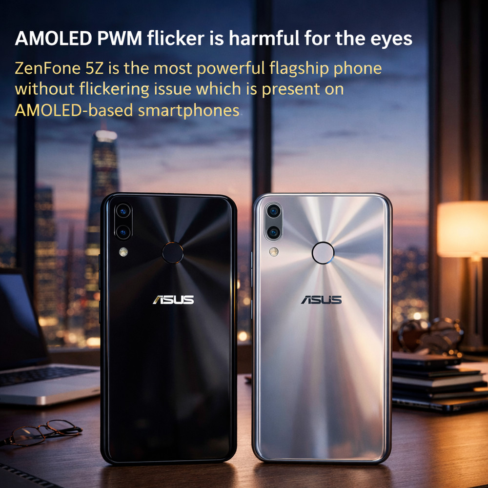 ASUS Zenfone 5z 128GB ZS620KL DTS:X OIS wide PWM-free flicker free FM radio NEW