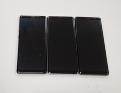 LOT OF 3 Samsung Galaxy Note 8 5G SM-N950U 64 GB Black Purple Unlocked **READ**