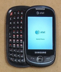 Samsung Flight 2 II SGH-A927 – Gray and Black ( AT&T ) Cellular Slider Phone