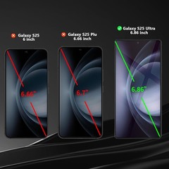 2PCS Privacy Screen Protector for Samsung Galaxy S25 Ultra 6.86 Inch Anti Spy