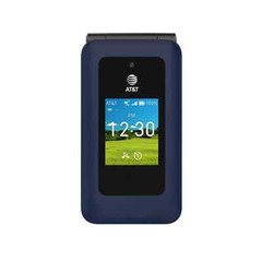 New AT&T Prepaid/Postpaid Cingular Flex 2 4G LTE Flip Phone KaiOS Blue
