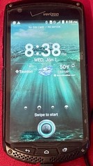 Kyocera Brigadier E6782 16GB Black Verizon cell Phone Web Browser MP3 Player !!!
