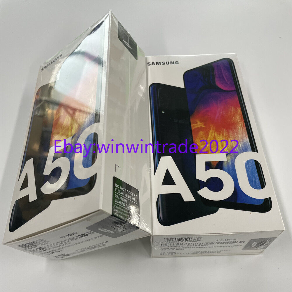 Samsung Galaxy A50 SM-A505F Dual SIM 128GB 6.4″Unlocked Smartphone-NewSealed