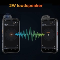 Global 4G LTE Android 13 Rugged Smartphone NFC Mobile Waterproof 128G UNIWA W999