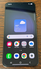 Unlocked Samsung Galaxy S23 – 256GB – Phantom Black – Works – Bent – Reads