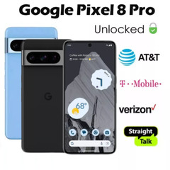 NEW SEALED GOOGLE PIXEL 8 PRO 5G 128GB FACTORY UNLOCKED ALL COLOR & MEMORY