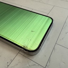 iPhone 14 Pro Max 256GB Unlocked Silver A2651 Cracked Screen LCD #H249