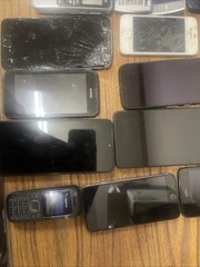 Lot of 31 smartphones – sold for parts or repair