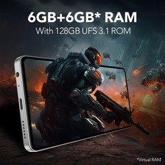 Lava Play Ultra 5G (Arctic Slate, 6+6*GB RAM, 128GB Storage) MTK D7300 Processor