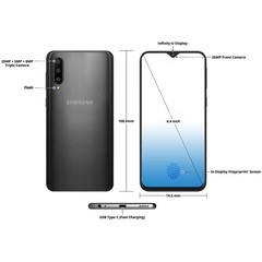 Unlocked Samsung Galaxy A50 4G Dual SIM 6.4″ 4GB/128GB New Sealed Smartphone