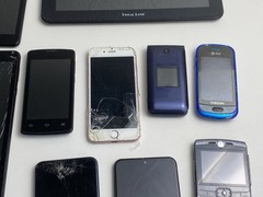 Lot of 11: Various Phones And Tablets. BROKEN UNTESTED FOR REPAIR NOT WORKING