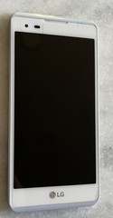 LG LS676 Tribute HD Sprint Cell Phone Android (White) Untested For Parts