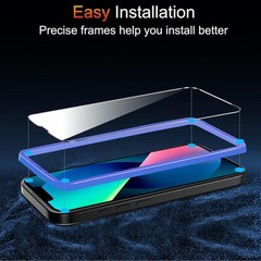 3 Pack iPhone 13 Screen Protector & Camera Lens Protector, Bubble Free, Ultra HD