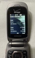 Samsung Convoy 2 SCH-U660 256MB Black (Verizon) Cellular Phone Flip