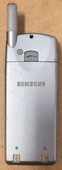 Samsung SGH-N105 – Gold and Gray ( VoiceStream ) Very Rare Cellular GSM Phone