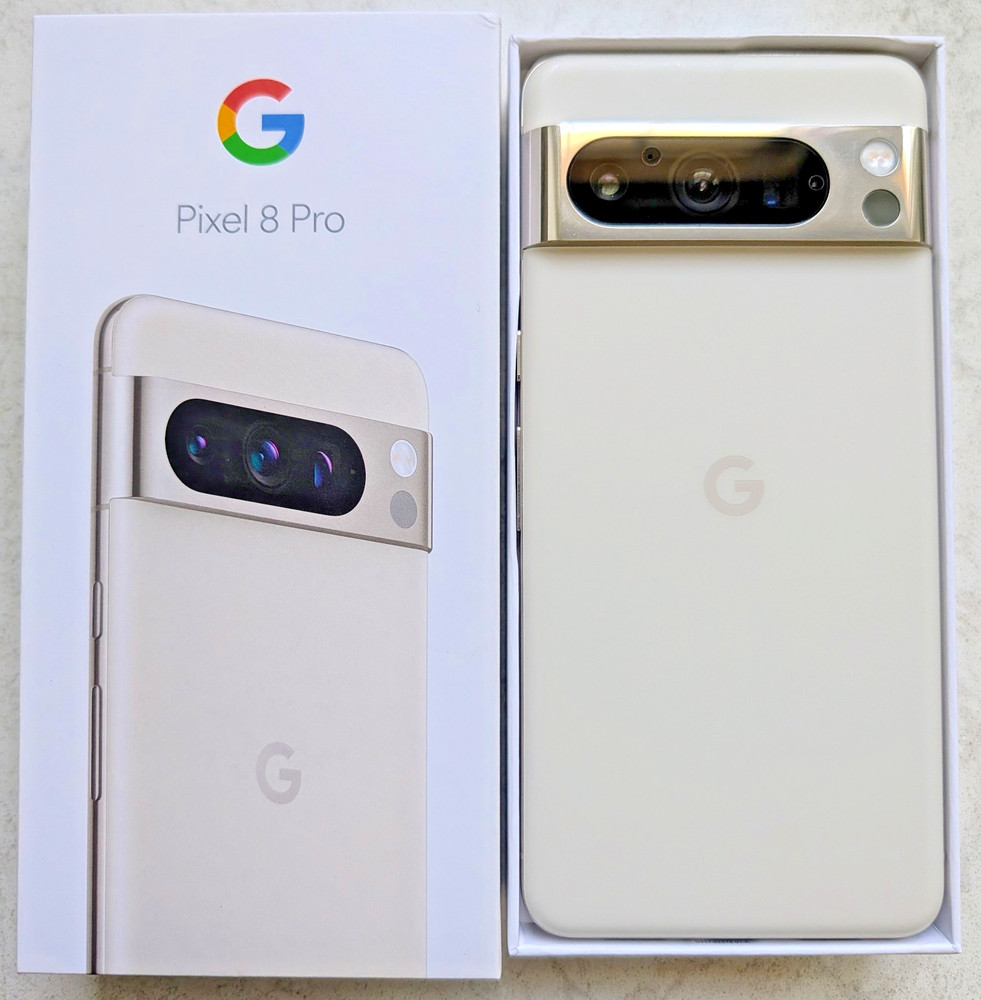 Google Pixel 8 Pro – 128 GB – Porcelain (Unlocked)
