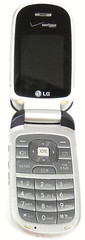LG VX8360 – Blue and Silver ( Verizon ) Rare Cellular Flip Phone